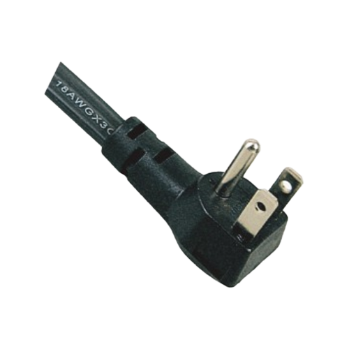 Cable de alimentación de PVC con enchufe estándar de EE. UU. JT-3B